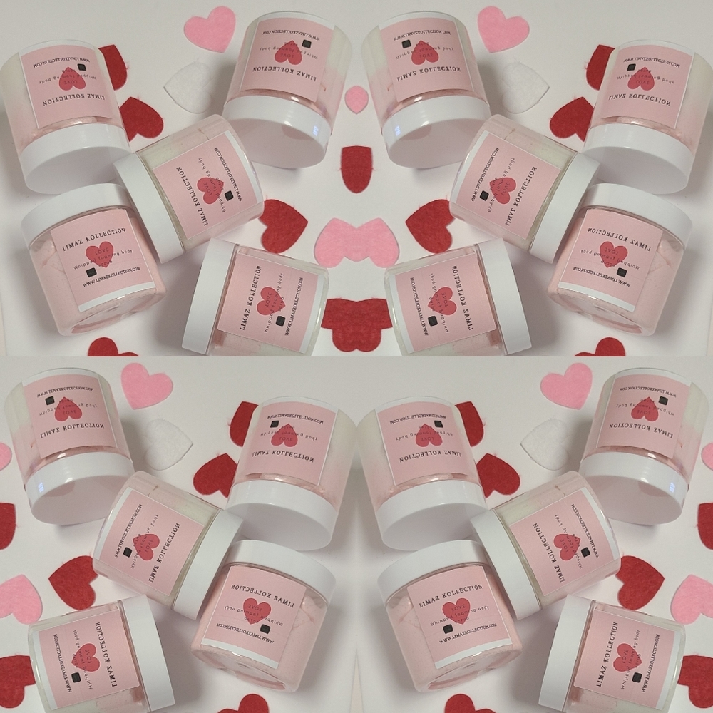 Whipped foaming body scrub